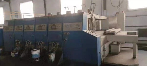 Ishlatilgan TCY Bottom Printer Slotter Die Cutter Stacker